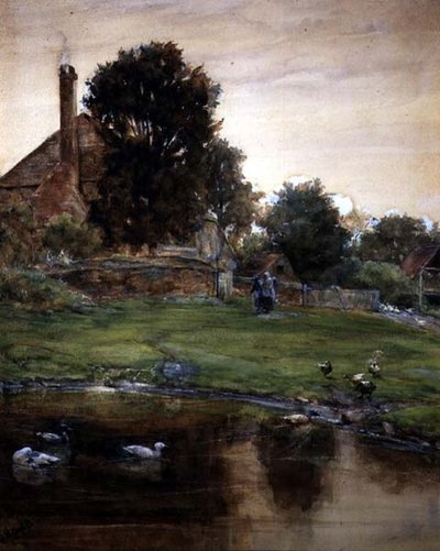 El estanque de los patos de Claude Hayes