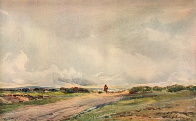 El camino a Portsmouth, c1910 de Claude Hayes