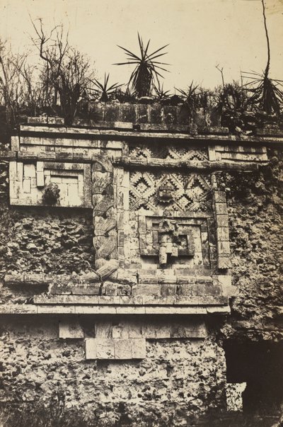 The Nunnery, Uxmal de Claude Joseph Désiré Charnay