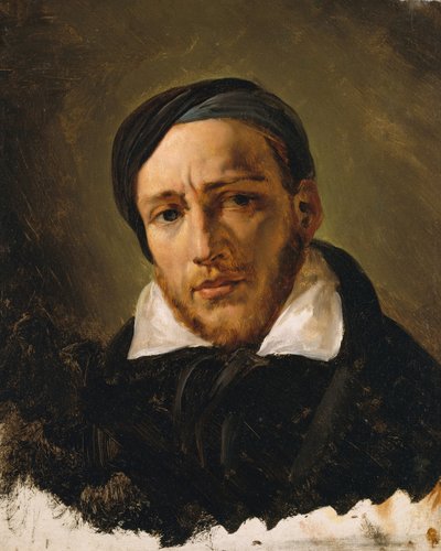 Jean-Louis-André-Théodore Géricault, c.1820-23 de Claude Joseph Vernet
