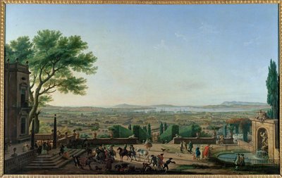 La ciudad y el puerto de Toulon ... de Claude Joseph Vernet