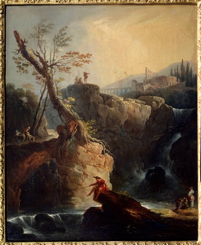 La cascada de Claude Joseph Vernet