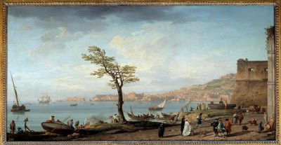 Vista del Golfo de Nápoles de Claude Joseph Vernet