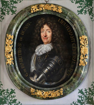 Retrato de Roger Bussy-Rabutin. Castillo de Bussy-Rabutin de Claude Lefebvre