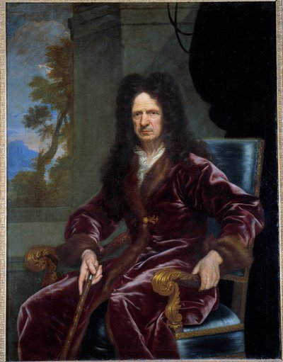 Retrato de André Le Nôtre de Claude Lefebvre