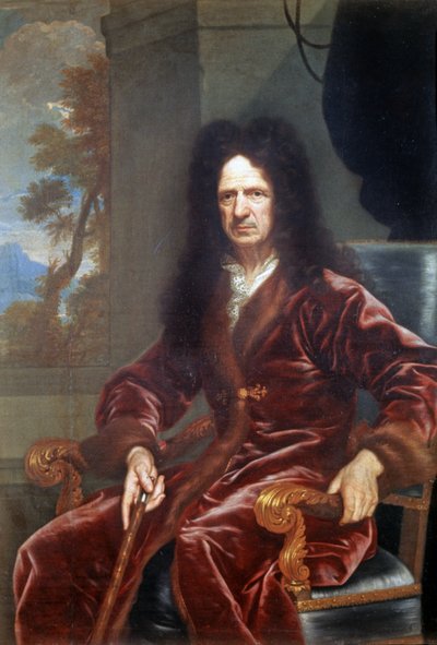 Retrato de André Le Notre de Claude Lefebvre