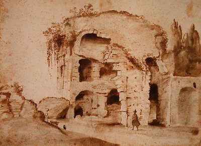 Una Ruina en el Palatino de Claude Lorrain