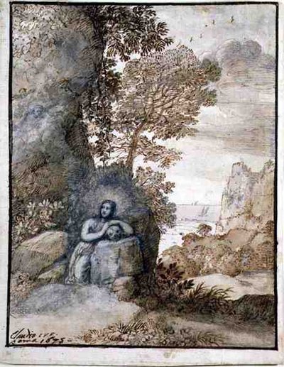Paisaje con la Magdalena de Claude Lorrain