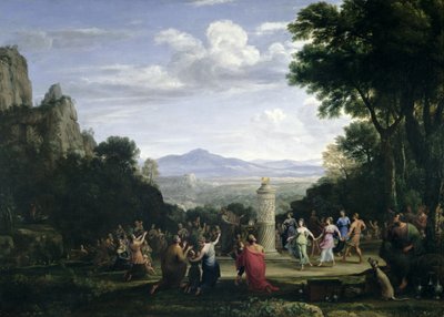 La adoración del Becerro de Oro de Claude Lorrain (1600 82)