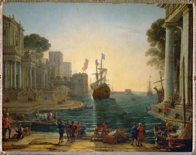 Ulysse remet Chriseis a son pere ... de Claude Lorrain (1600-82)