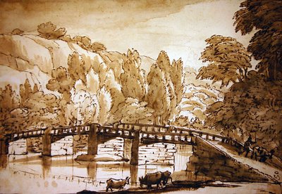 Paisaje boscoso de Claude Lorrain