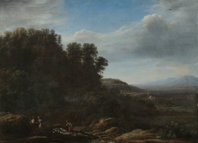 Paisaje italiano, c.1630 (óleo sobre lienzo) de Claude Lorrain (1600 82)