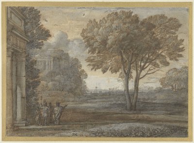 Eneas en Delos de Claude Lorrain