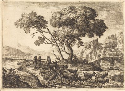 Partida hacia los campos de Claude Lorrain