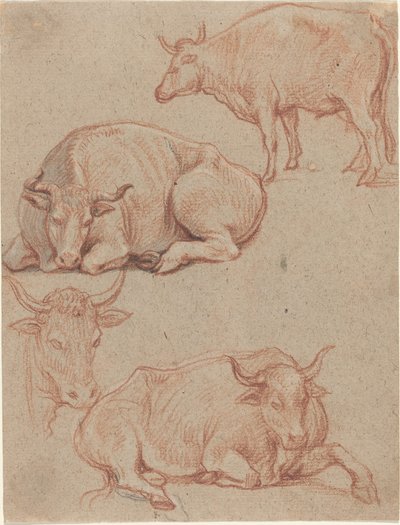 Cuatro Vacas de Claude Lorrain