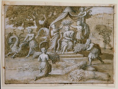 Homenaje a Ceres de Claude Lorrain