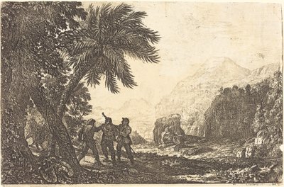 Paisaje con Bandidos (Scène de brigands) de Claude Lorrain