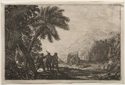 Paisaje con bandidos de Claude Lorrain