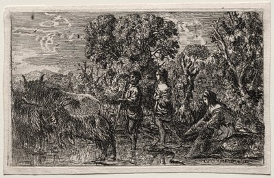 Le Passage du gué de Claude Lorrain
