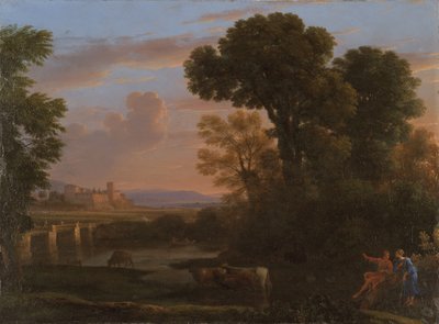 Paisaje Pastoral de Claude Lorrain