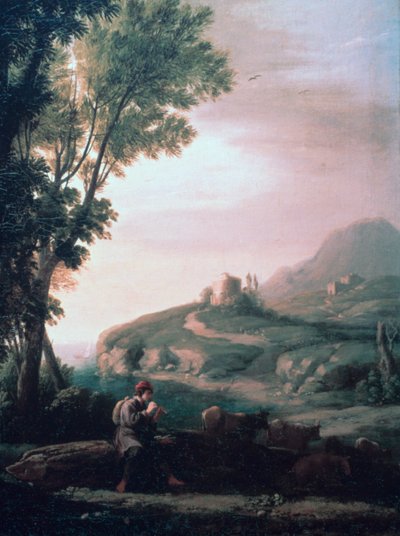 Paisaje Pastoral, c1620-1682 de Claude Lorrain