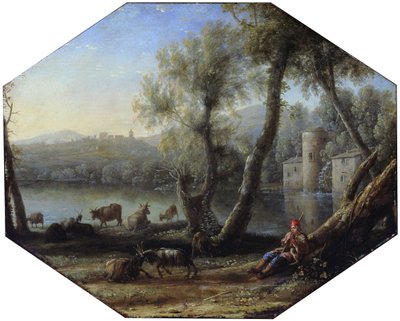 Paisaje pastoral de Claude Lorrain