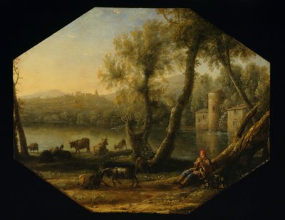 Paisaje pastoral de Claude Lorrain