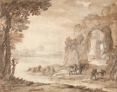Perseo y el origen del coral de Claude Lorrain