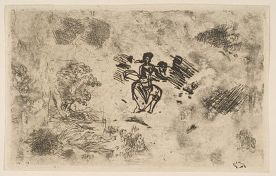 Mujer Sentada y Otros Bocetos de Claude Lorrain