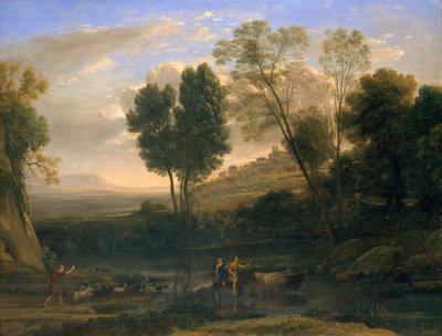 Amanecer, c.1646-47 de Claude Lorrain