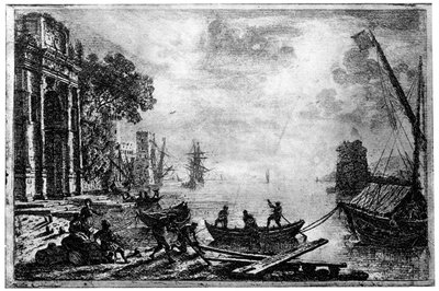 Puesta de sol de Claude Lorrain