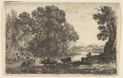 El pastor, 1636 de Claude Lorrain