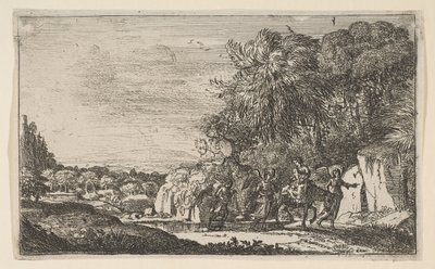 La Huida a Egipto, ca. 1630-31 de Claude Lorrain