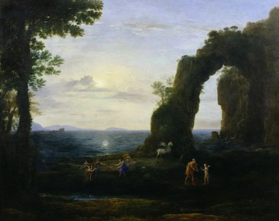 El origen del coral o Perseo con la cabeza de Medusa de Claude Lorrain