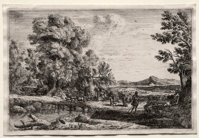 El Puente de Madera de Claude Lorrain