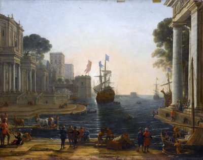 Ulises devuelve a Criseida a su padre de Claude Lorrain