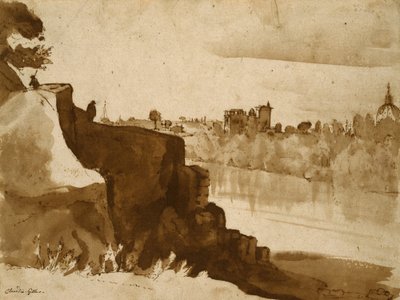 Vista del Tíber en Roma de Claude Lorrain