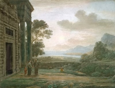 La expulsión de Agar, 1668 de Claude Lorrain