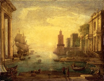 El Gran Canal, Venecia de Claude Lorrain
