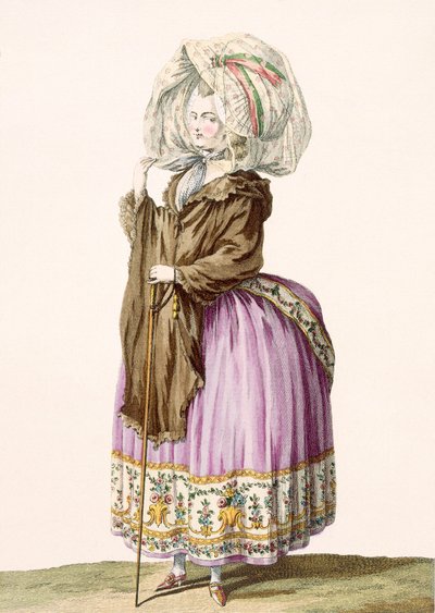 Polonoise, grabado por Voysard, lámina no.84 de 
