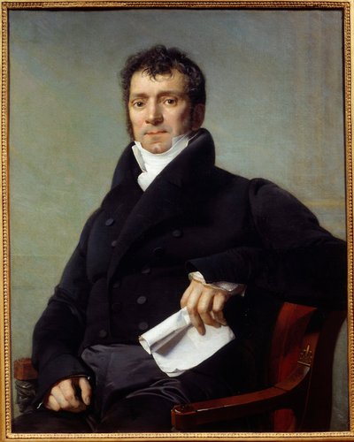 Retrato de Claude Marie Morin de Claude Marie Dubufe