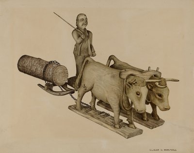 Transporte de troncos de Claude Marshall