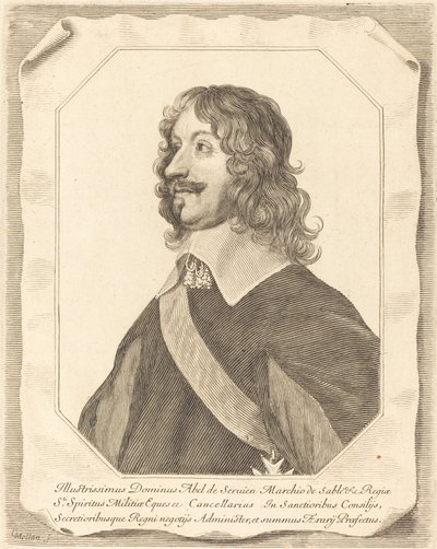 Abel Servien de Claude Mellan