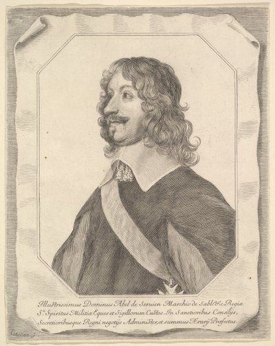 Abel Servien de Claude Mellan