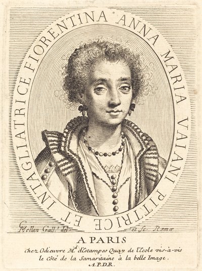 Anna Maria Vaiani de Claude Mellan