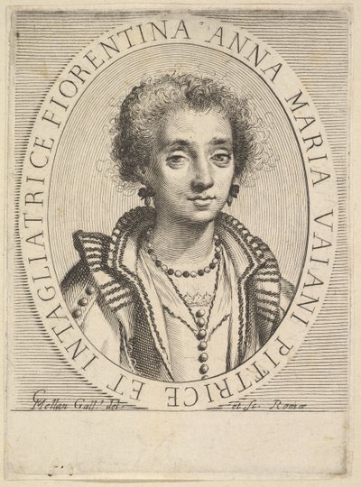 Anna Maria Vaiani de Claude Mellan