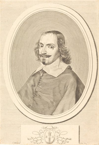 Cardenal Jules Mazarin de Claude Mellan
