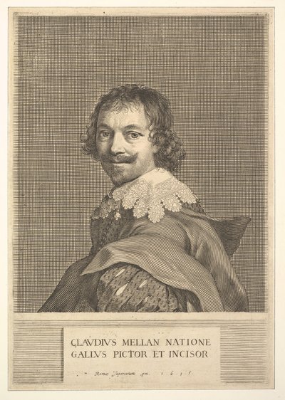 Claude Mellan: Autorretrato, 1635 de Claude Mellan