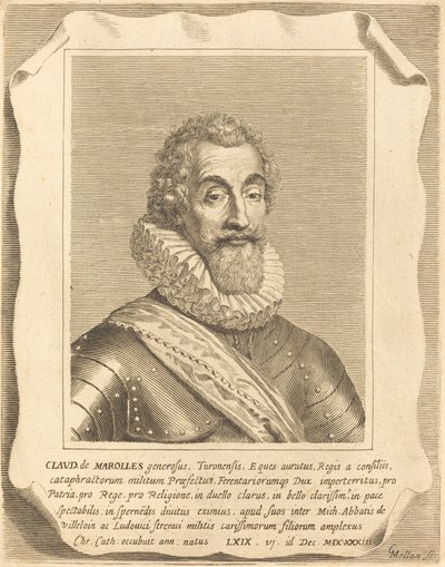 Claude de Marolles de Claude Mellan
