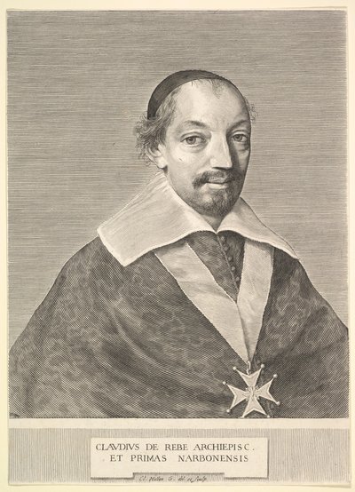 Claude de Rebé, Arzobispo de Narbona de Claude Mellan